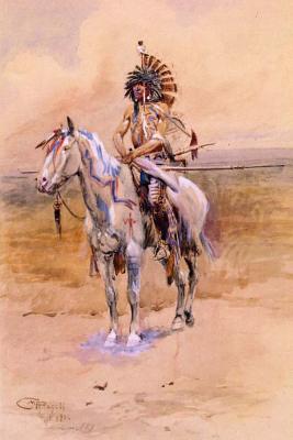 Read Mandan Warrior (Charles M Russell), for the Love of Art: Blank 150 Page Lined Journal for Your Thoughts, Ideas, and Inspiration -  file in PDF