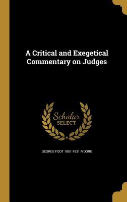 Download A Critical and Exegetical Commentary on Judges - George Foot Moore file in PDF