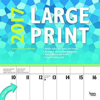 Download Large Print 2017 Square (Multilingual Edition) -  file in PDF