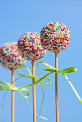 Full Download Happy Cake Pops with Colorful Sprinkles Journal: 150 Page Lined Notebook/Diary -  file in PDF