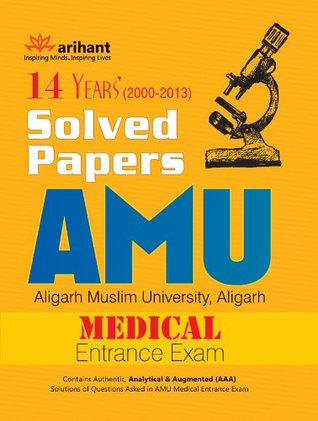 Read 14 Year's Solved Papers AMU Medical Entrance Exam (Old Edition) - Arihant Experts file in ePub