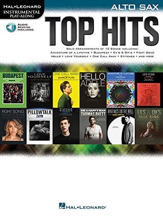 Full Download Hal Leonard Instrumental Play-Along: Top Hits - Alto Saxophone (Book/Online Audio) - Various file in PDF