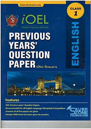 Read SilverZone iOEL English Olympiad - Previous Years' Question Paper with Answers Class 1 - Silverzone file in ePub