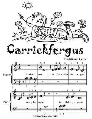 Download Carrickfergus - Beginner Piano Sheet Music Tadpole Edition - Silver Tonalities | PDF
