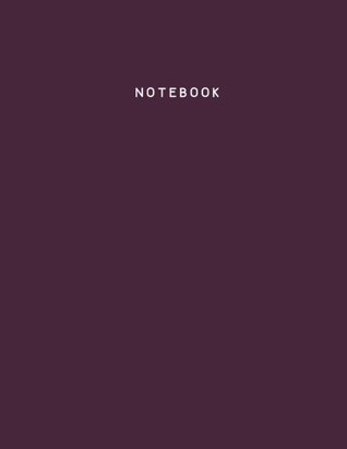Download Notebook: Winter Bloom Dark Purple, Ruled, Soft Cover, Letter Size (8.5 x 11) Notebook: Large Composition Book, Journal -  | ePub