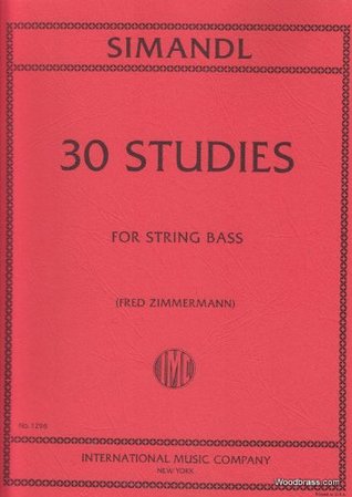 Read Online IMC SIMANDL F - 30 STUDIES FOR DEVELOPMENT OF TONE - CONTREBASSE Educational books Doublebass - SIMANDL | PDF