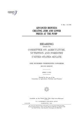 Read Online Advanced Biofuels: Creating Jobs and Lower Prices at the Pump - U.S. Congress file in ePub