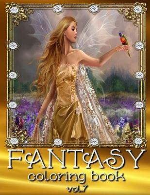 Full Download Fantasy Coloring Book Vol.7: Fantasy Art and Sketch, Relax Coloring Book - JC Coloring | ePub