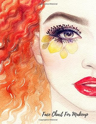 Read Face Chart For Makeup: Eye Make Up Chart Large Notebook -  | ePub