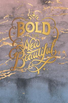 Download Bold Is the New Beautiful: Rose Gold Pastel Pink Journal Notebook 120 Numbered Blank Pages Planner Art Sketchbook Diary (6 X 9) Soft Matte Cover - Different Designs file in PDF