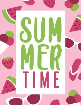 Download Summer Time: Trendy College Ruled Summer Notebook 150-Page Plain Lined Creative Journal 8.5 X 11 Matte Softcover Diary -  | ePub