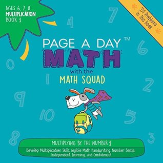 Read Online Page a Day Math Multiplication Book 1: Multiplying 1 by the Numbers 0-12 - Janice Auerbach file in PDF