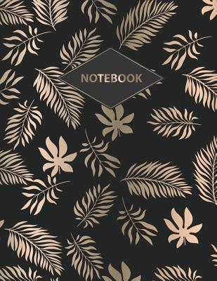 Read Notebook: Luxury Golden Pattern (8.5 X 11 Inches) -  | PDF