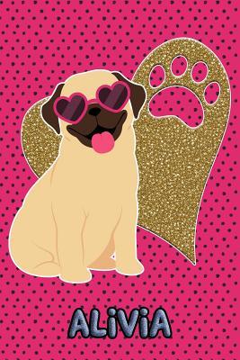 Read Online Pug Life Alivia: College Ruled Composition Book Diary Lined Journal Green - Hunter Johns | ePub
