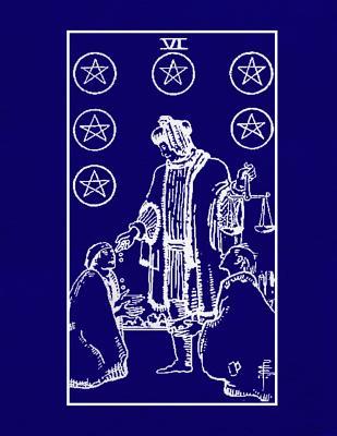 Full Download VI: Six of Pentacles Tarot Diary Log Book, Record and Interpret Readings, Daily Draw Journal - DLC Tarot Journals | PDF