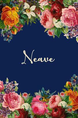 Read Online Neave: Neave Personalized Name Floral Design Matte Soft Cover Notebook Journal to Write In. 120 Blank Lined Pages -  file in ePub
