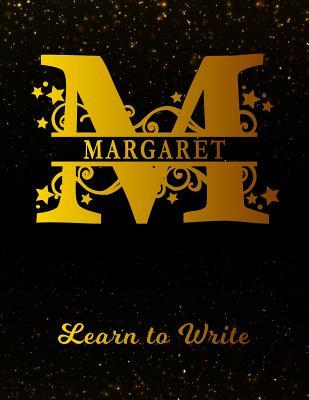 Read Margaret Learn To Write: Personalized Letter M First Name Handwriting Primary Composition Practice Paper Gold Glittery Effect Notebook Cover Dashed Midline Workbook for Kindergarten 1st 2nd 3rd Grade Students (K-1, K-2, K-3) -  | ePub