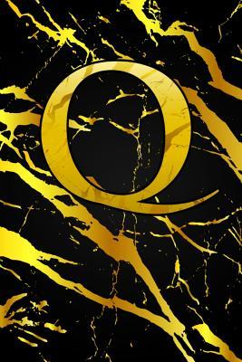 Read Online Q: Letter Q Monogram Initials Black & Gold Marble Notebook & Journal - Dream Darling Journals | PDF