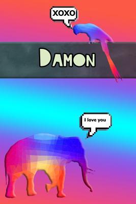 Download Colorful Jungle Damon: College Ruled Composition Book Diary Lined Journal - Lauren Savage | ePub