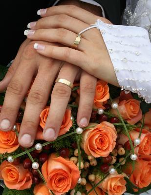 Download Notebook: A couple of bride fianc� husband wife wedding vows dress bouquet church priest celebrant -  | ePub