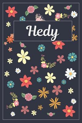 Read Hedy: Lined Writing Notebook with Personalized Name 120 Pages 6x9 Flowers -  | PDF