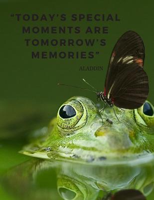 Download Today's special moments are tomorrow's memories: 110 Lined Pages Motivational Notebook with Quote from Aladdin - Score Your Goal file in ePub