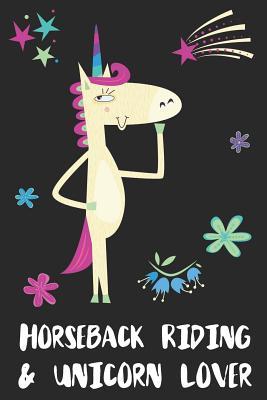 Read Online Horseback Riding & Unicorn Lover: Blank Lined Notebook Journal Gift Idea - Uniqueloves Publishing | PDF