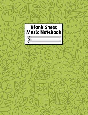Full Download Blank Sheet Music Notebook: Easy Blank Staff Manuscript Book Large 8.5 X 11 Inches Musician Paper Wide 12 Staves Per Page for Piano, Flute, Violin, Guitar, Trumpet, Drums, Cello, Ukelele and other Musical Instruments - Code: A4 7283 - Ellie Chase file in ePub
