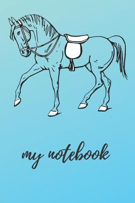 Download My Notebook: 110 Blank Pages Lovely Notebook with Horse Perfect for Drawing and Writing -  file in ePub