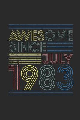 Full Download Awesome Since July 1983: Dotted Bullet Grid Notebook / Journal (6 X 9 -120 Pages) - July Birthday Gift Idea - Awesome Publishing | PDF