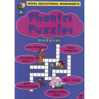Full Download Novel Educational Worksheets Phonics Puzzles Digraphs (Novel Educational Worksheets, #19) - Louise Porich | PDF