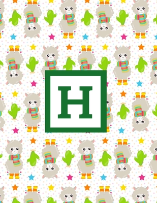 Read Online H: Letter Monogrammed Daily Planner January 2020 - December 2020 Appointment Book Day Schedule - Llama Cactus Succulent (8.5x11) - Protem Branch Llama Planners file in PDF